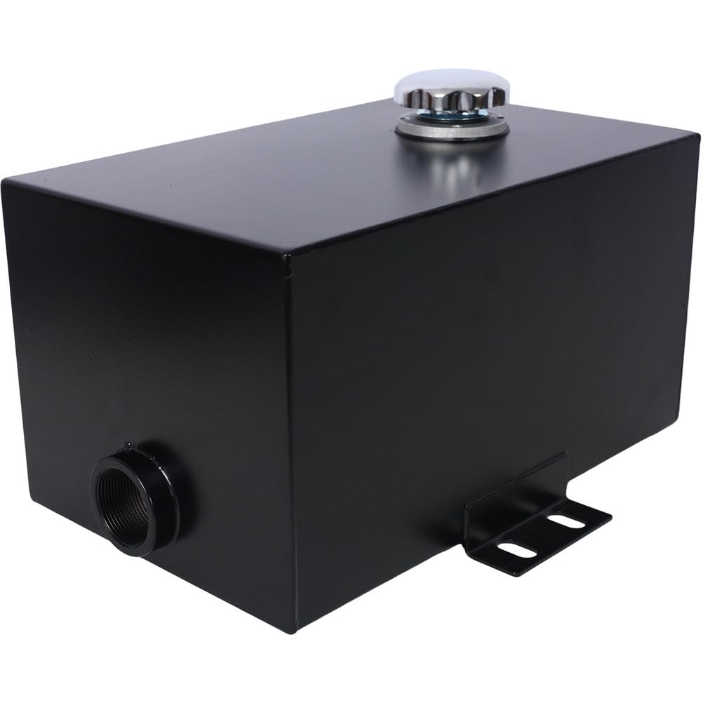 5-Gallon Hydraulic Reservoir Tank, 14-Gauge Steel, Black Powder-Coated D608