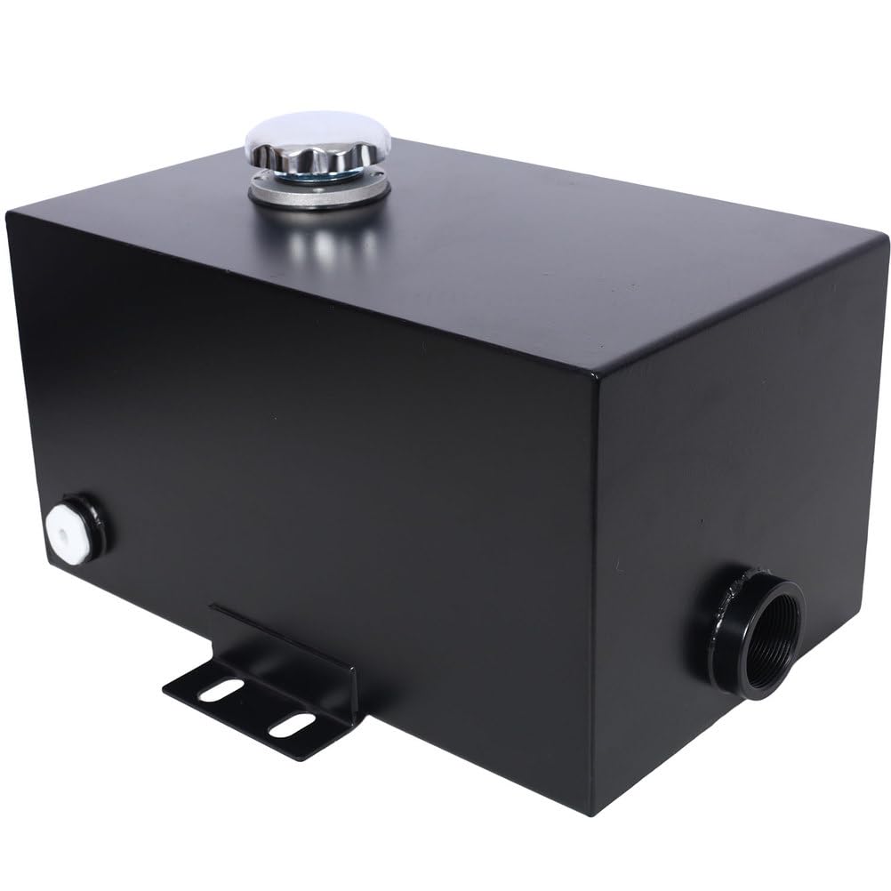 5-Gallon Hydraulic Reservoir Tank, 14-Gauge Steel, Black Powder-Coated D608