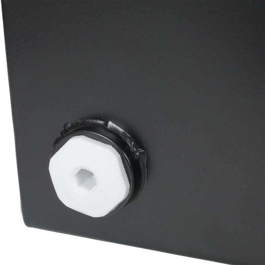 5-Gallon Hydraulic Reservoir Tank, 14-Gauge Steel, Black Powder-Coated D608