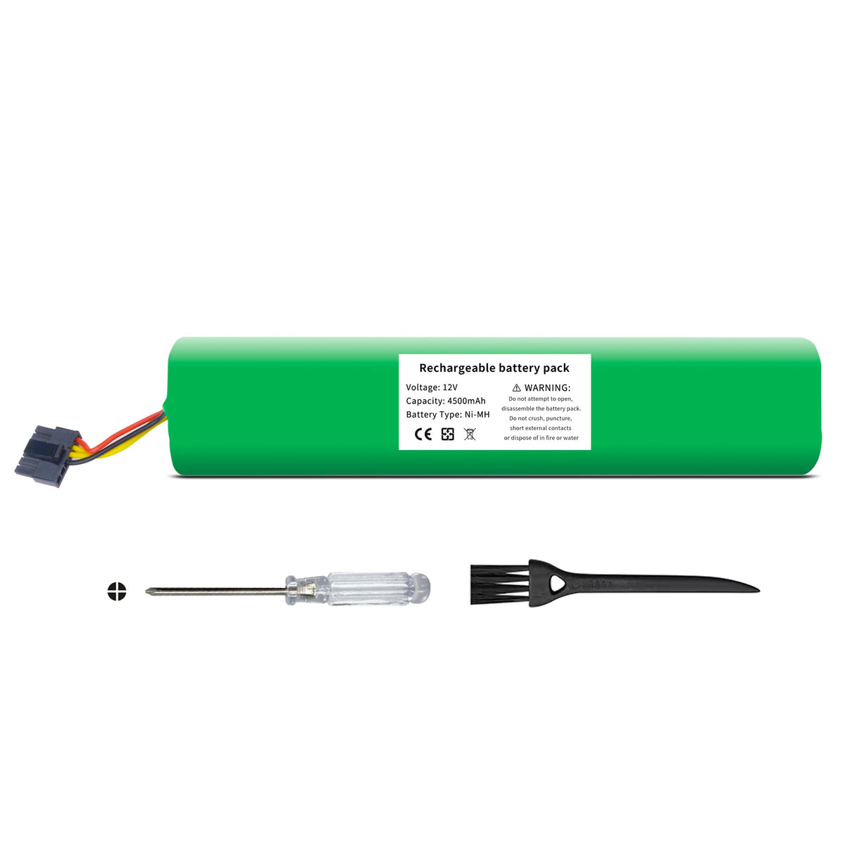 12V 4500mAh Ni-MH Vacuum Cleaner Battery W350847