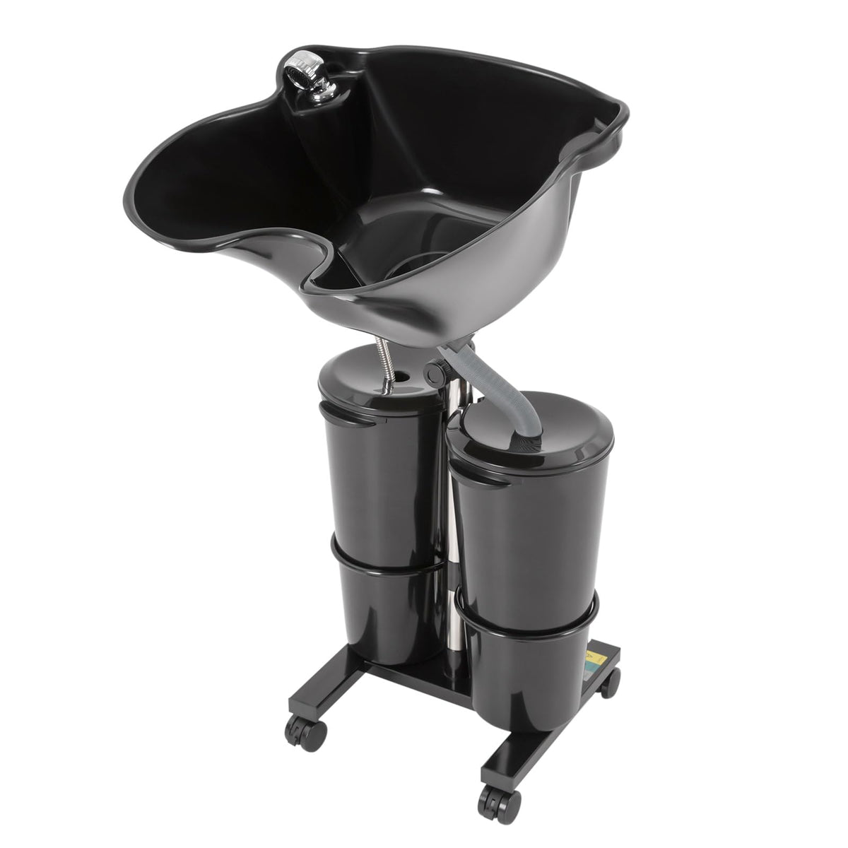 Portable Shampoo Bowl with Electric Pump, 2 Bucket Height Adjustable H504968
