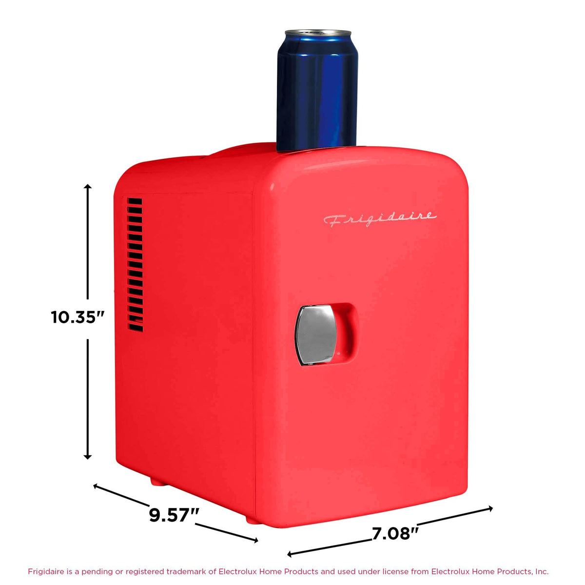 Portable Mini Fridge Cooler, 4 Liter, Red V571