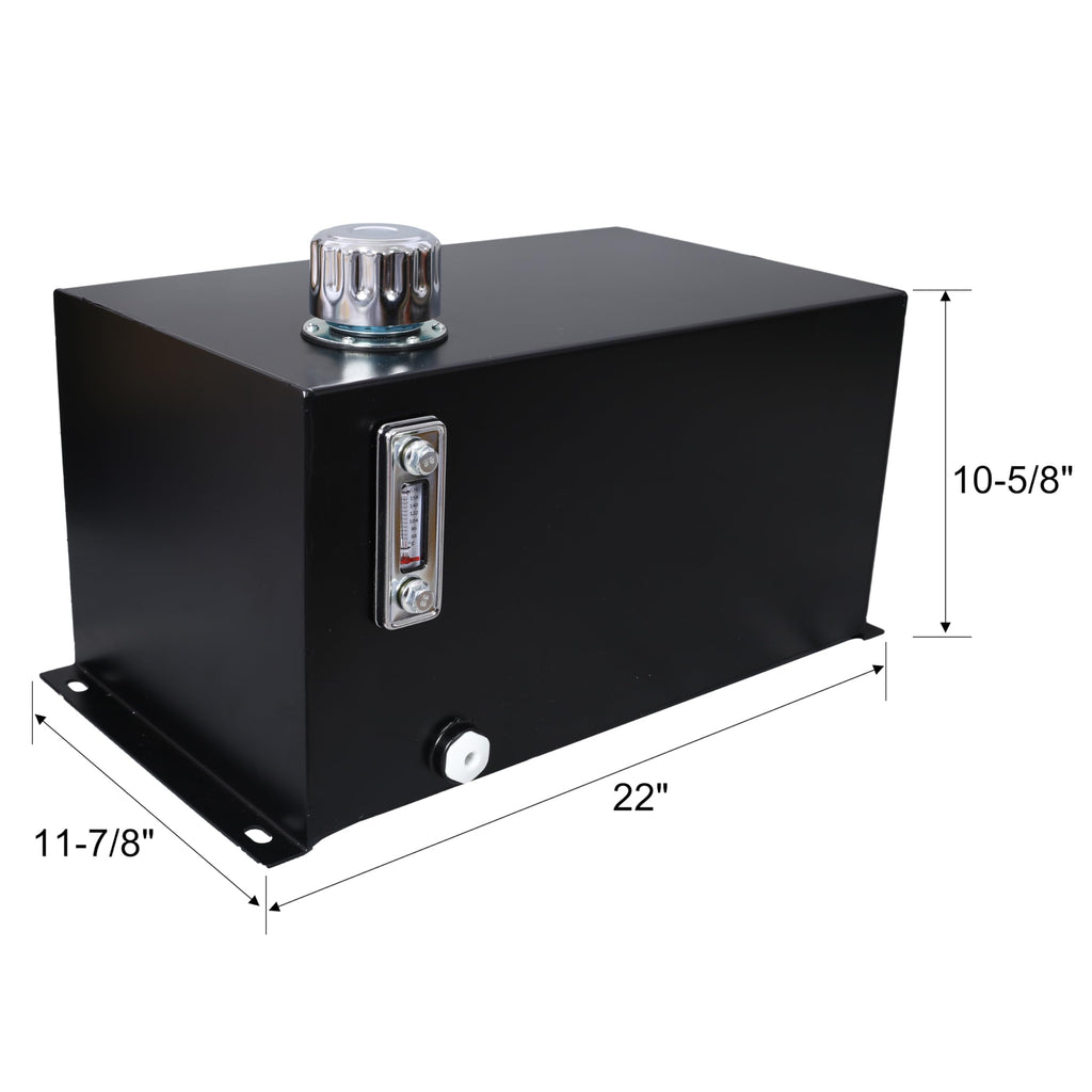 10 Gallon Heavy Duty Steel Hydraulic Reservoir Tank B4484