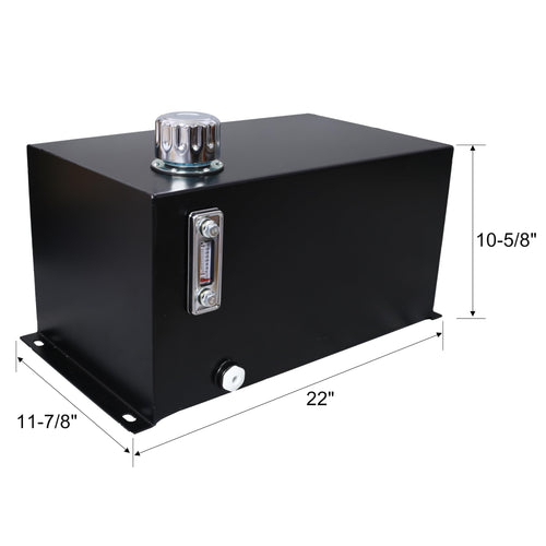 10 Gallon Heavy Duty Steel Hydraulic Reservoir Tank B4484