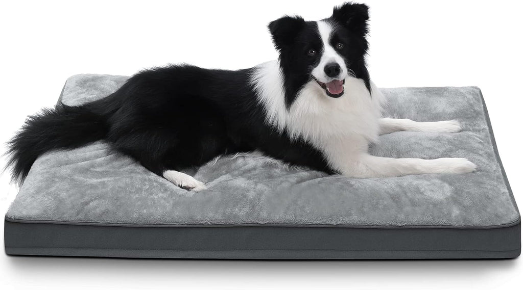 Large Plush Dog Bed with Washable Cover Y93689