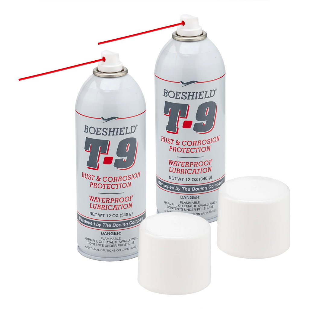 Waterproof Wax-Based Lubricant & Corrosion Inhibitor, 12 oz Aerosol, Pack of 2 W911596