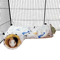 Guinea Pig Rat Corner Tunnel & Tubes Collapsible Q44738