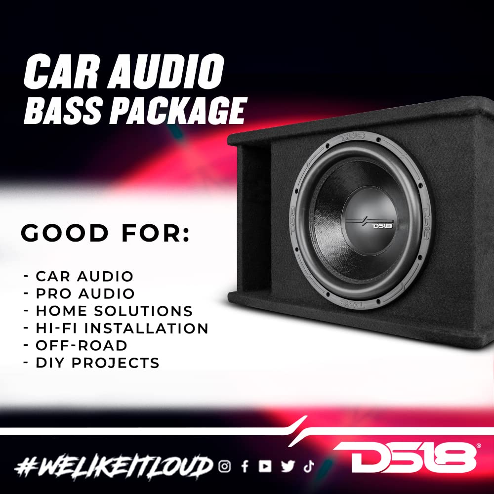 12" Single Subwoofer Loaded Enclosure Ported Box U2793
