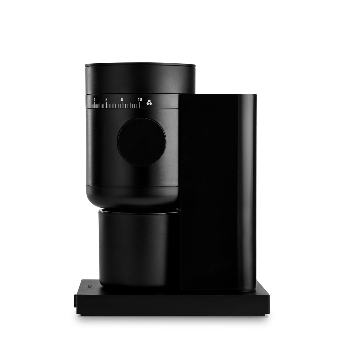 Electric Conical Burr Coffee Grinder, 48 mm Burrs, Black Y368