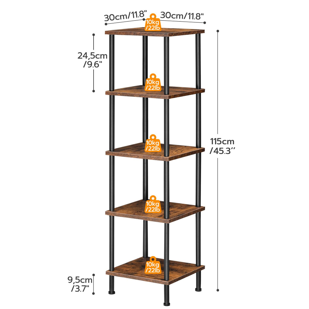 5-Tier Corner Shelf Stand H88776