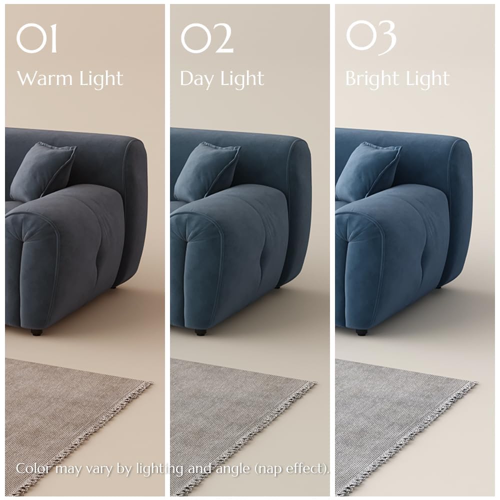 Oversized U-Shaped Sectional Sofa with Ottoman G377