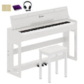 88-Key Weighted Hammer Action Piano Keyboard with Bench M696