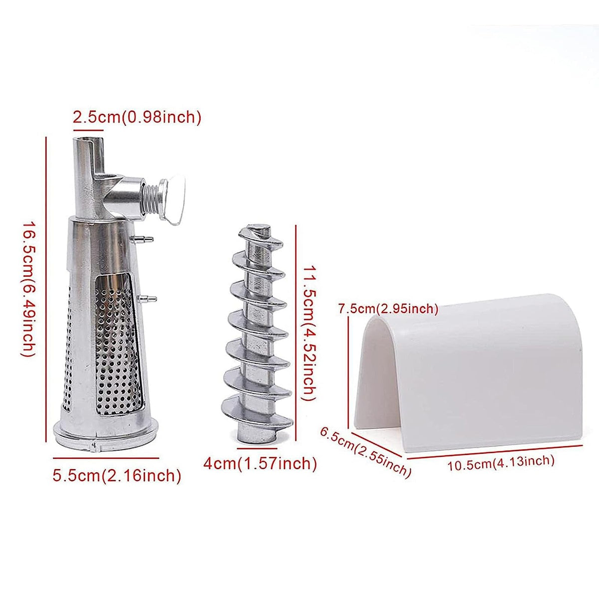 Tomato Juicer Vegetable Strainer Meat Grinder Sausage Stuffer Attachment Z87394