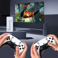 Wireless Retro Game Console with 4K Output and 2.4G Controllers 128GB V4139