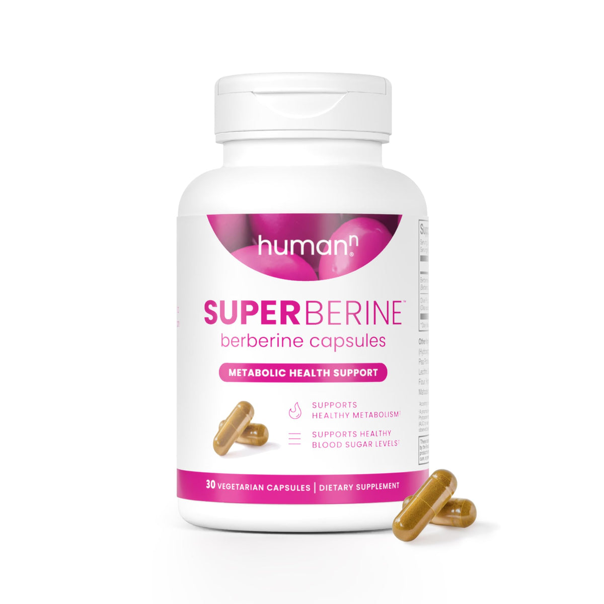 550mg Berberine Capsules 30 Ct O171