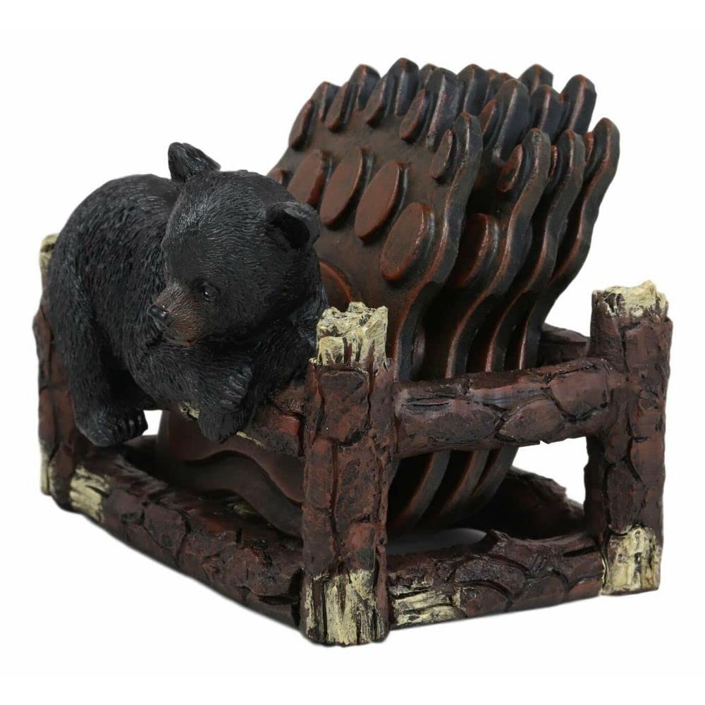 Black Bear Coaster Set of 4 C7082