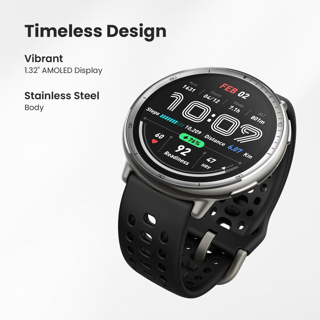 Smart Watch, 1.32" AMOLED Display, GPS B90921