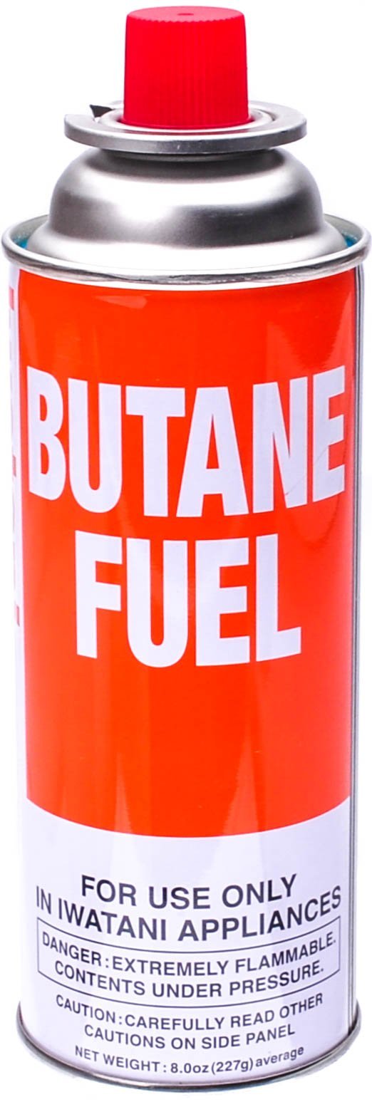 Butane Fuel Canister for Portable Butane Stove, 8-Ounce T7122