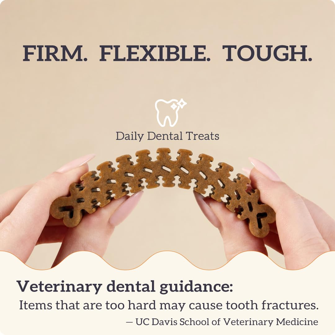 Small Flexible Dog Dental Chews 22Ct G48683