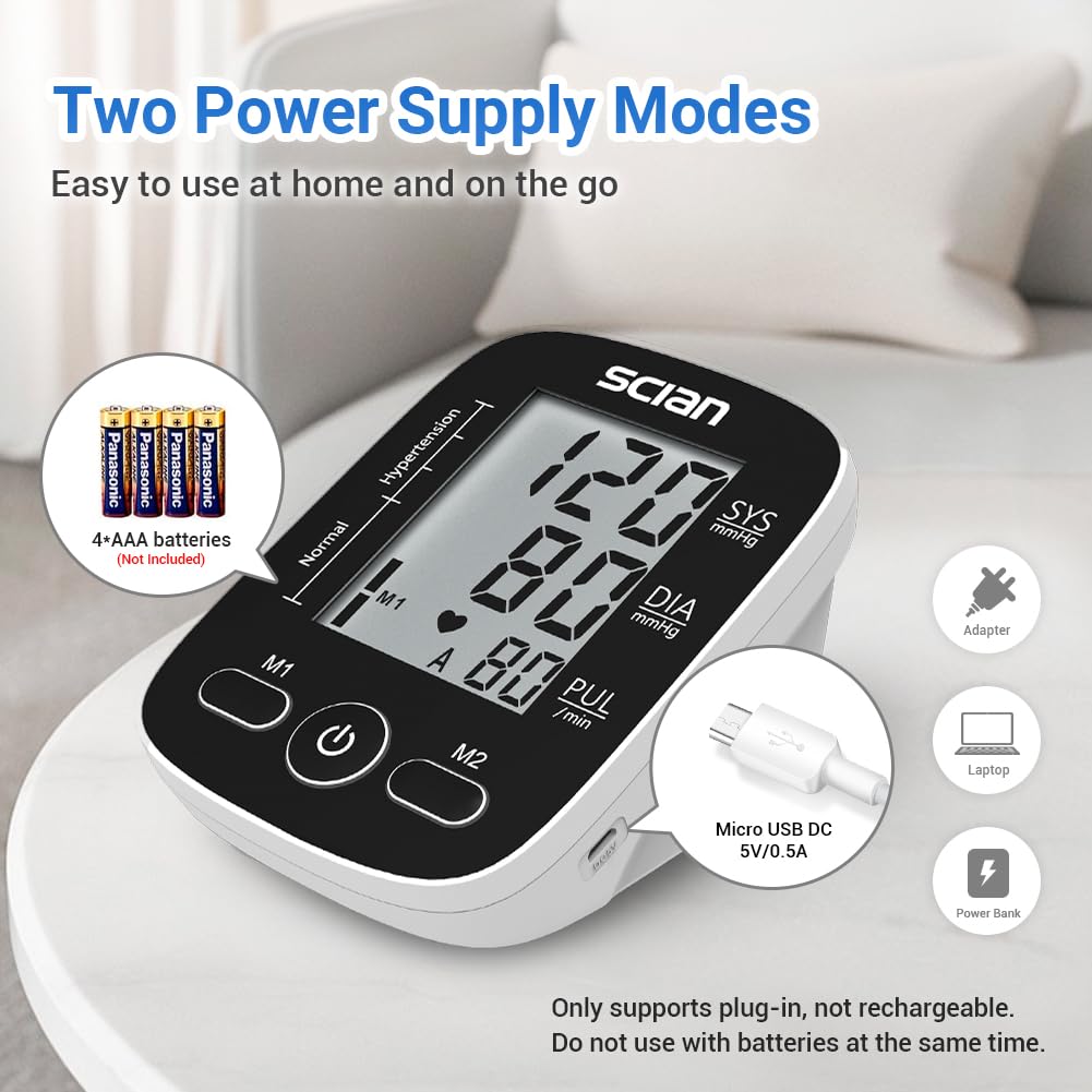 Automatic Upper Arm Blood Pressure Monitor with Large Cuff L2810