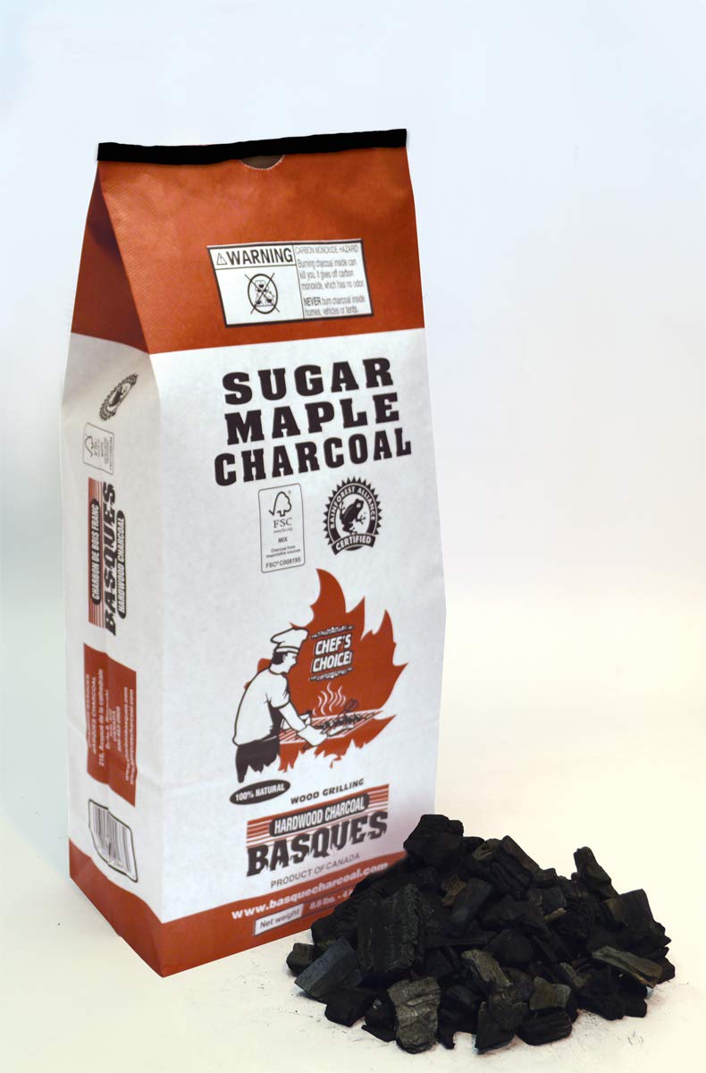 Sugar Maple Hardwood Lump Charcoal 8.8 lb Z726