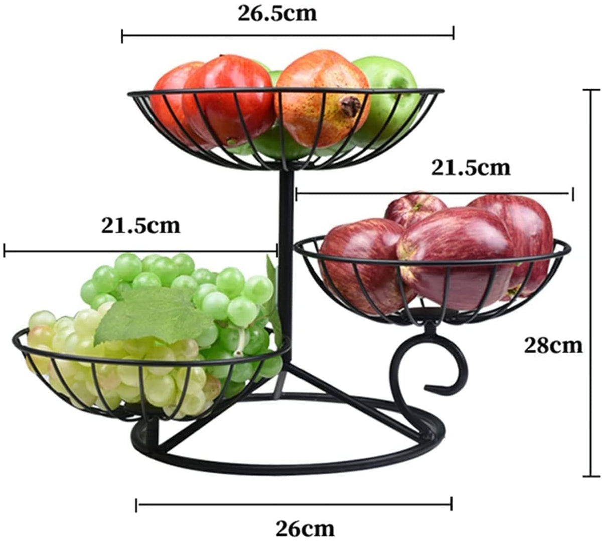 3 Tier Fruit Basket U763653