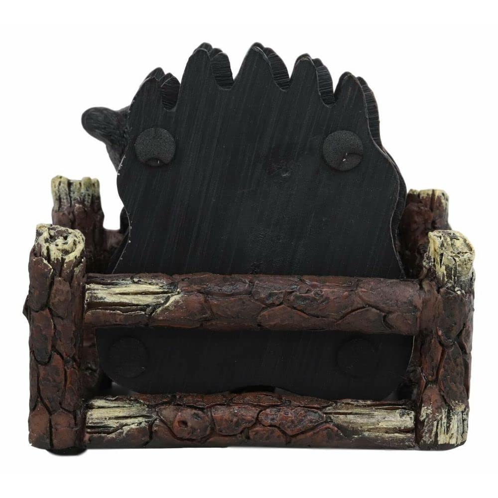 Black Bear Coaster Set of 4 C7082