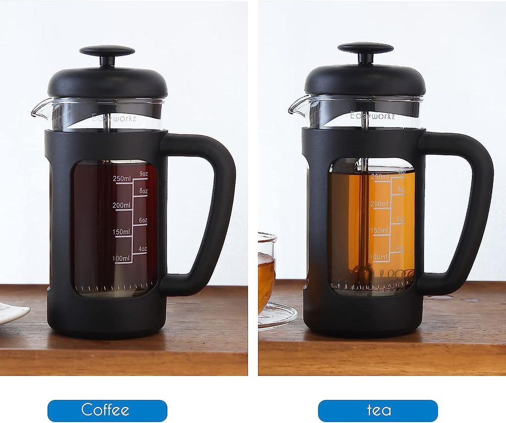 12 oz French Press Coffee Tea Maker with Measuring Spoon Z611242