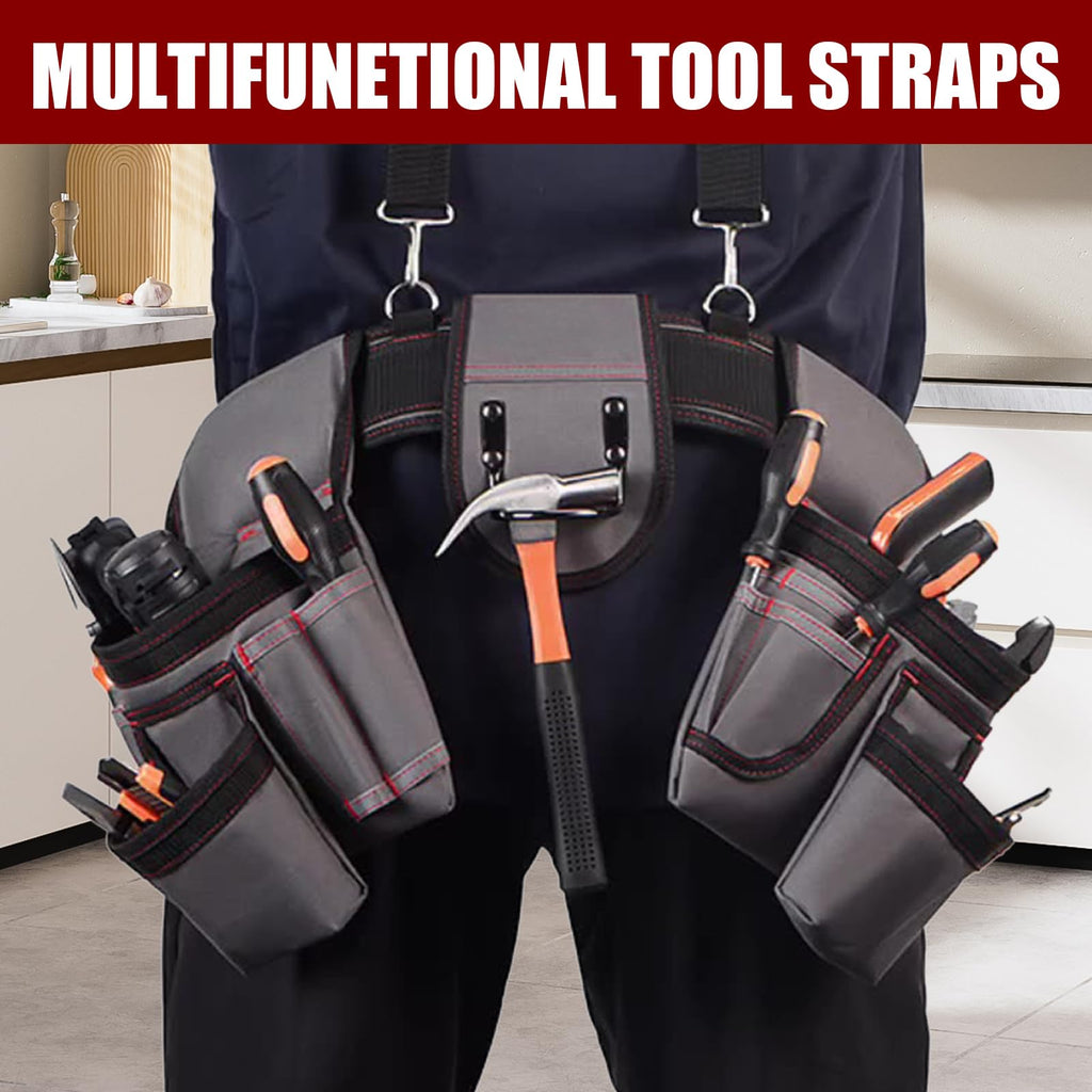 Heavy Duty 22 Pockets Adjustable Tool Belt J6514