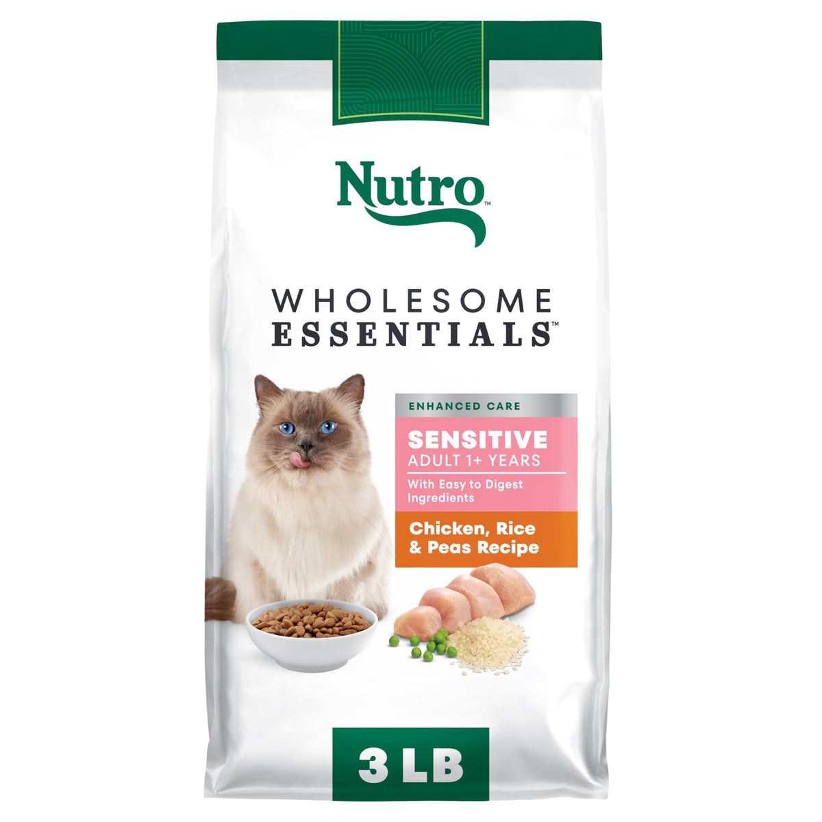 Chicken Dry Cat Food, 3 lb P204429