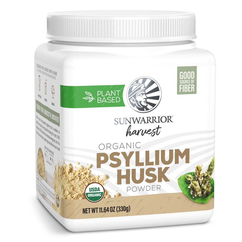 Organic Psyllium Husk Powder Fiber 66 Servings Q8666