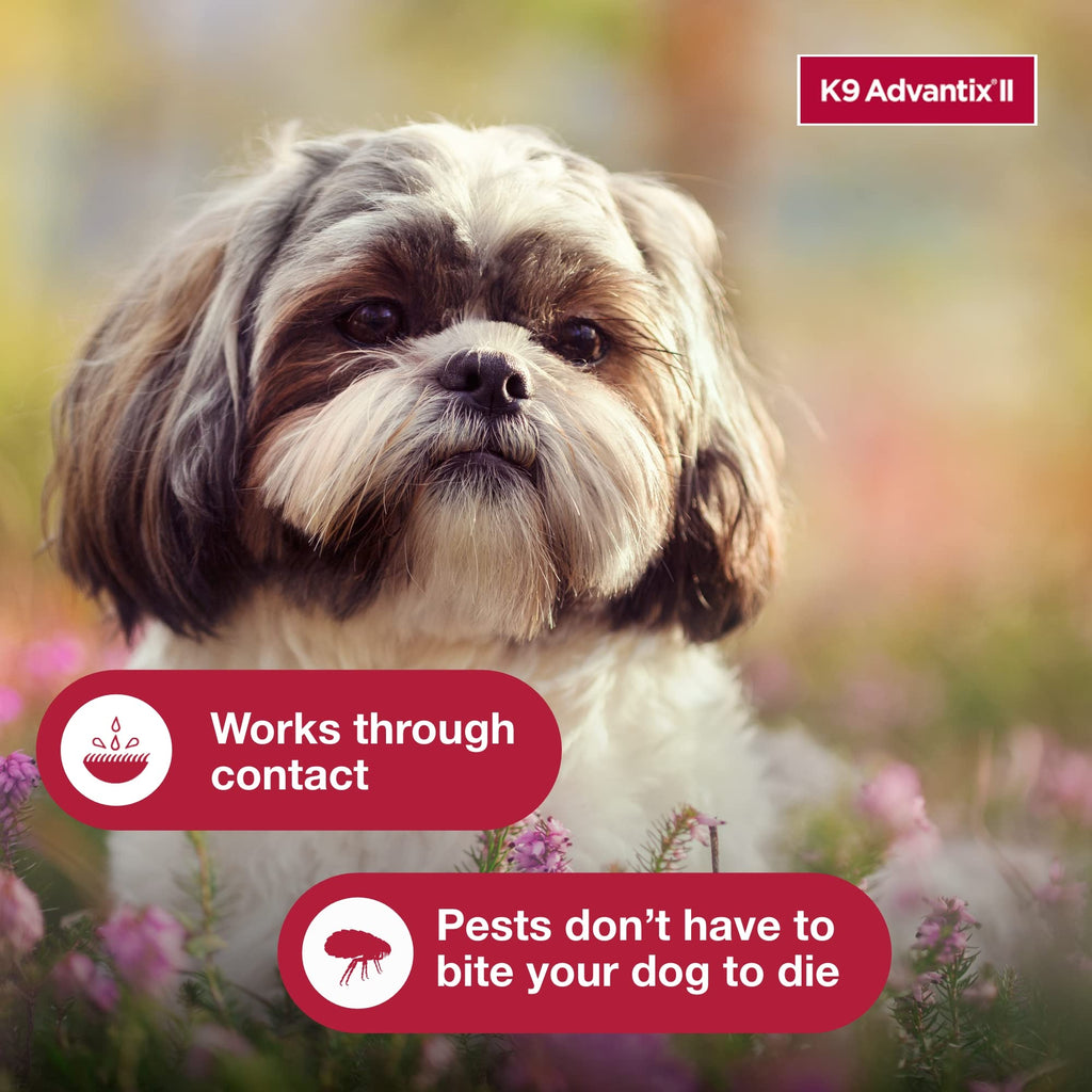 Flea, Tick & Mosquito Treatment & Prevention for Dogs 4-10 lbs F37087