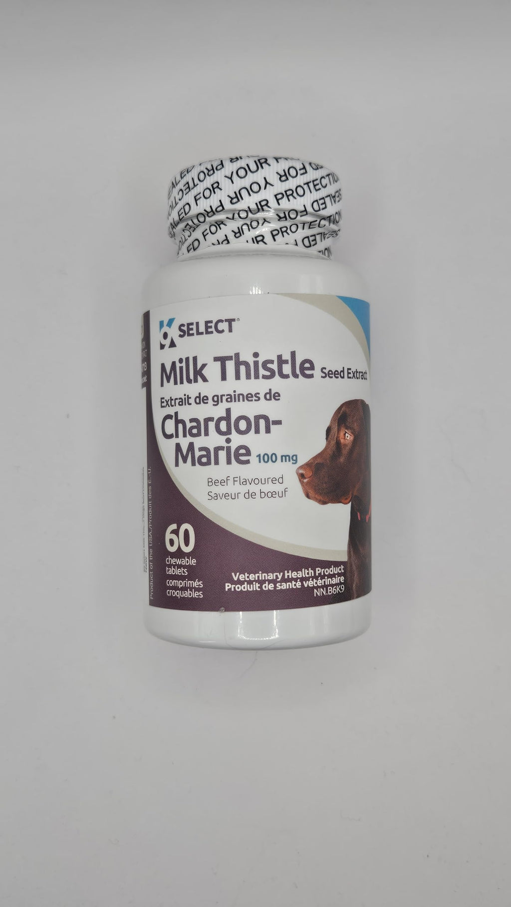 Milk Thistle Liver Support 60 Beef Chewable Tablets Z3611