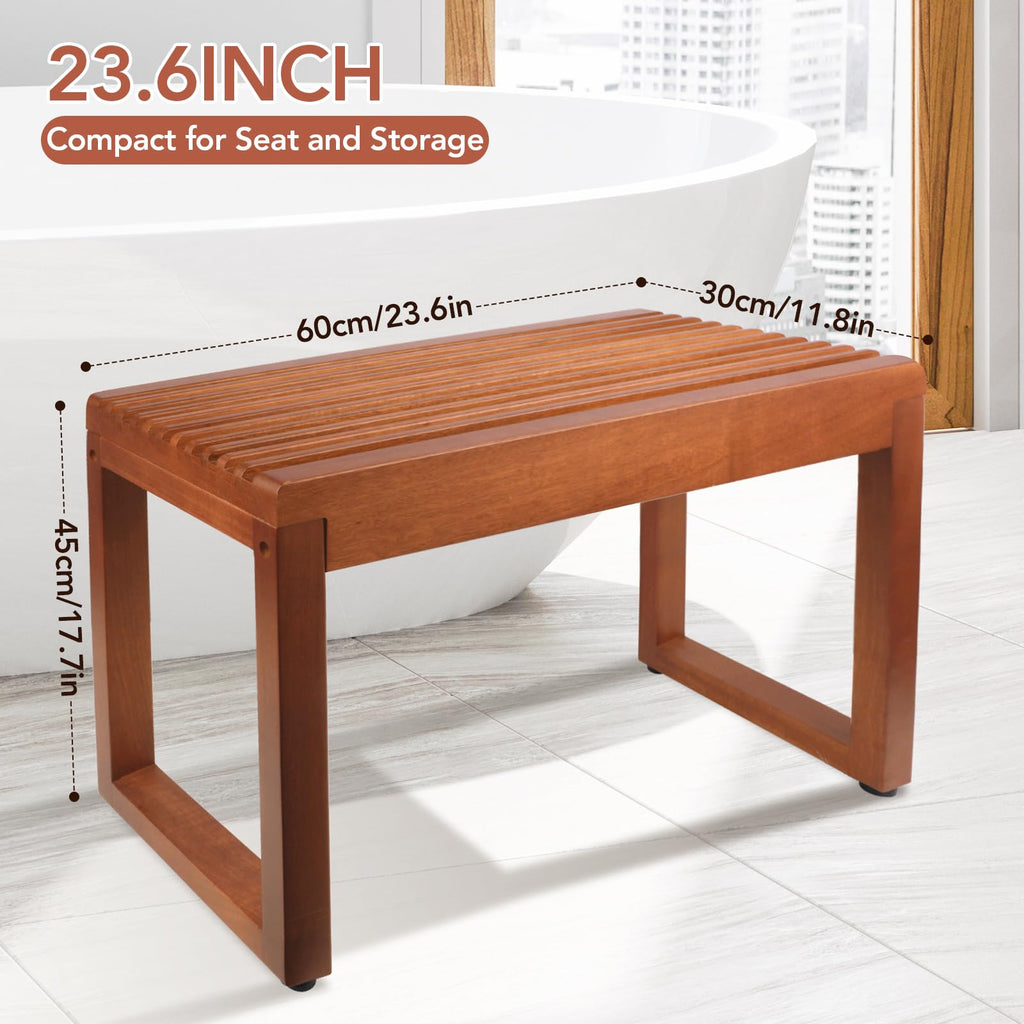 Teak Shower Bench B372686