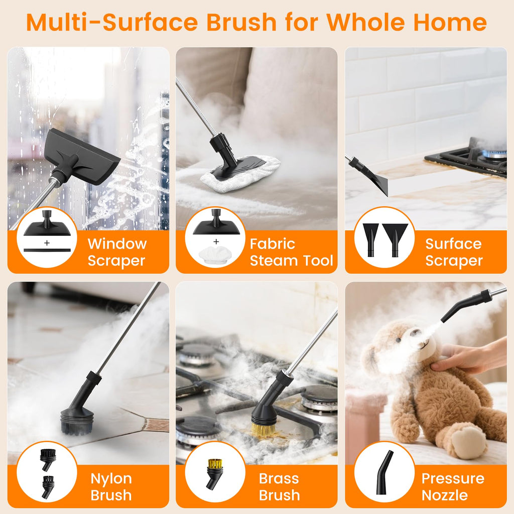 3-Level Handheld Steam Cleaner Y1841