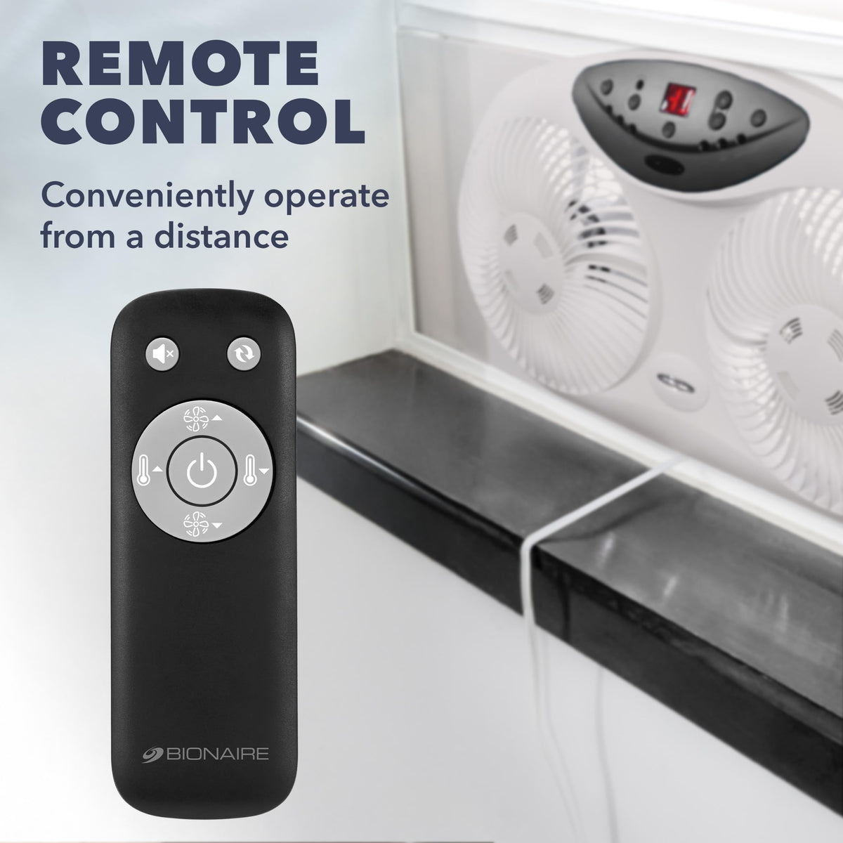 Window Fan with Reversible Airflow Blades, 3-Speed L5187