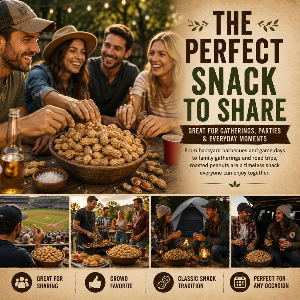 Roasted Salted Peanuts In Shell 1 LB G418886