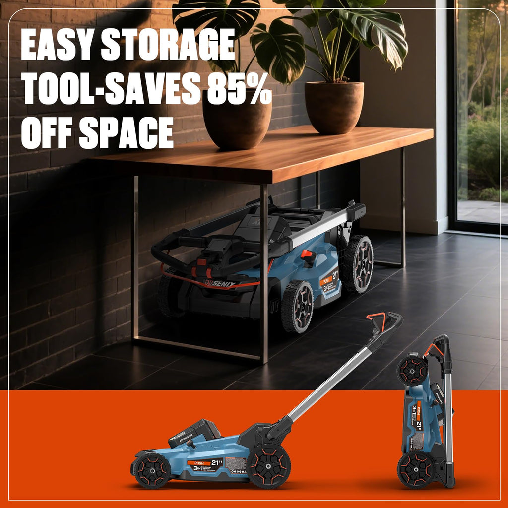 60 Volt Max 21-Inch Cordless Push Lawn Mower O3900