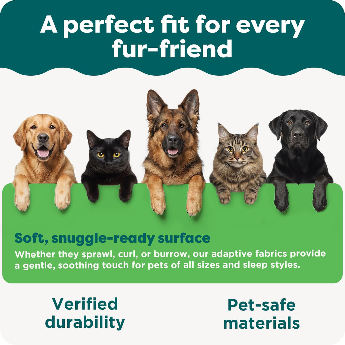 Self Warming Cat Mat Dog Bed Machine Washable Small Plush Faux Fur Gray K89274