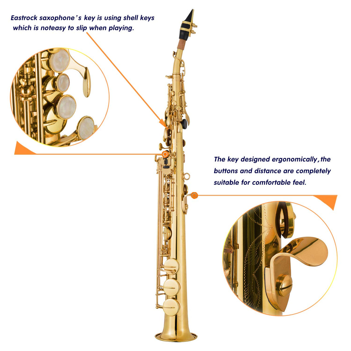Bb Straight Soprano Saxophone S907653