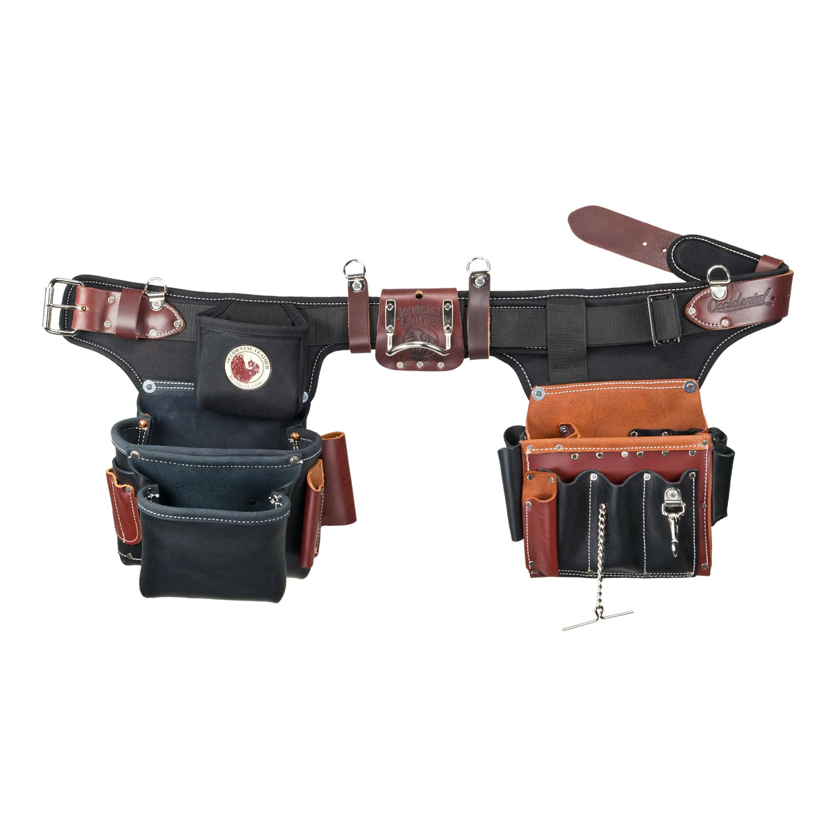 Leather Electrician Tool Set with 31 Pockets Q723
