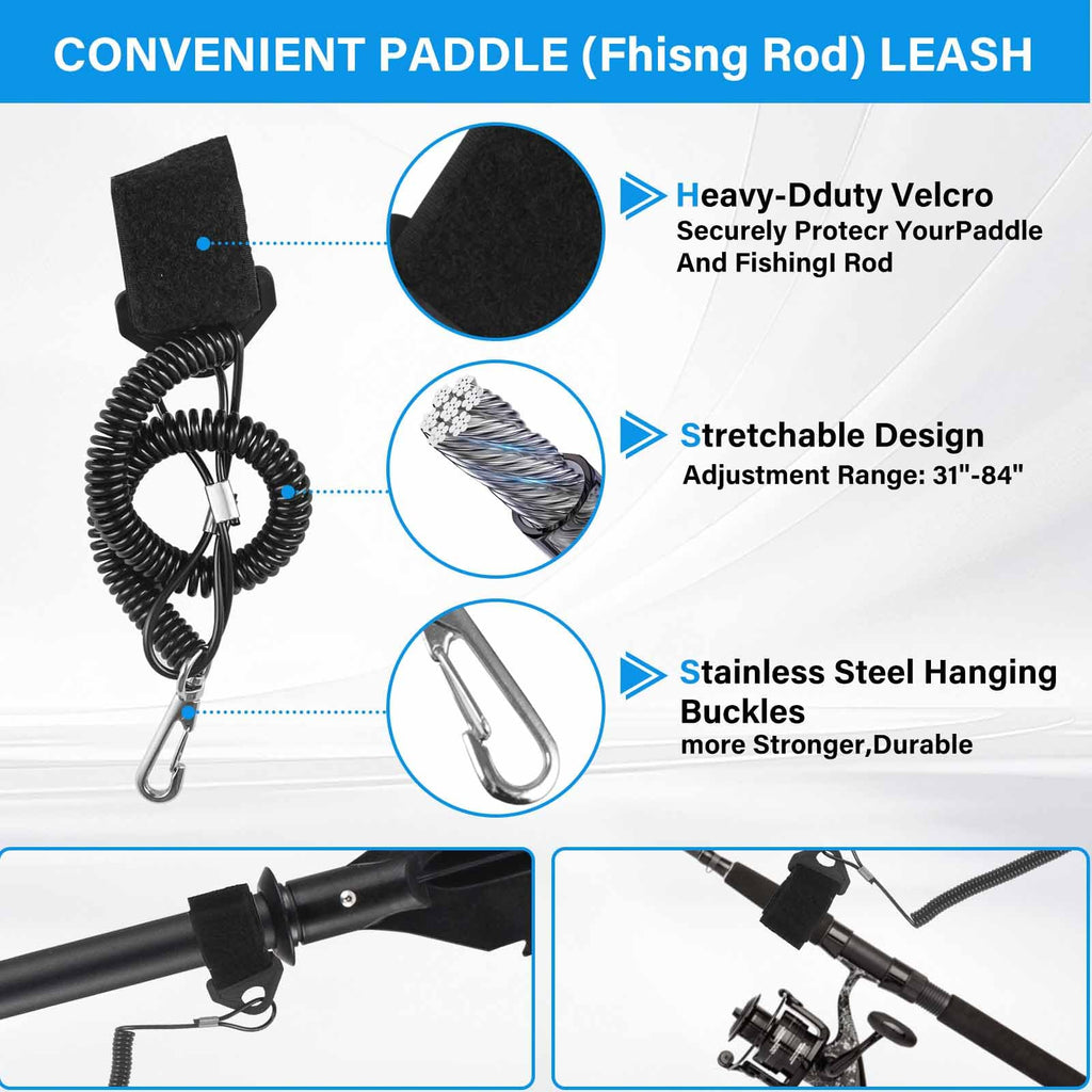 Adjustable Kayak Paddle with Drip Loop R114