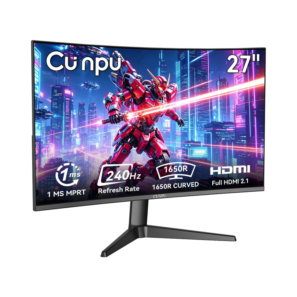 27 Inch 1440P 240Hz Curved Gaming Monitor A345