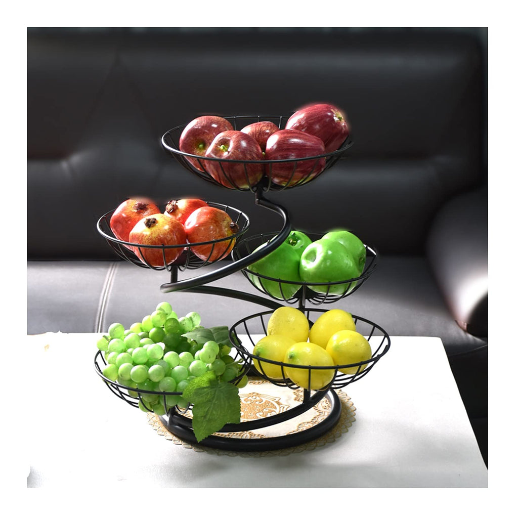 Fruit Bowl Multi-layer Fruit Tray Large Capacity F342