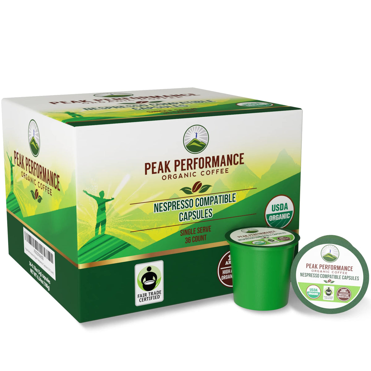Organic Capsules for Nespresso Machines J985