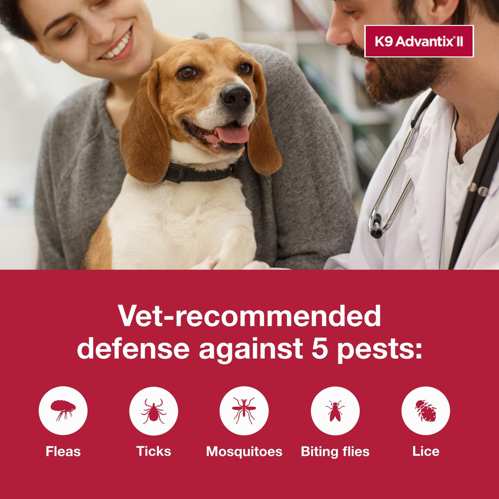 Flea, Tick & Mosquito Treatment & Prevention for Dogs 4-10 lbs F37087
