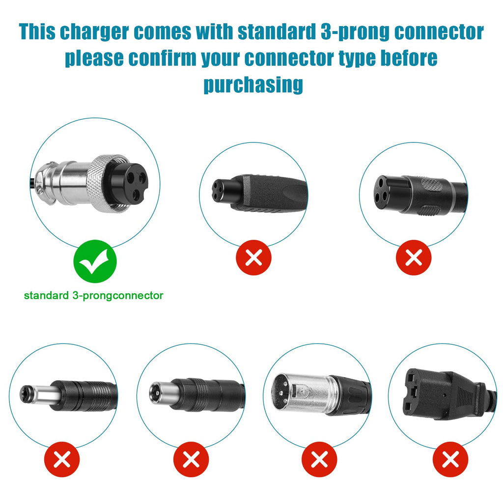 24V 2A Electric Bike Scooter Battery Charger X48763