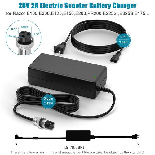 24V 2A Electric Bike Scooter Battery Charger X48763
