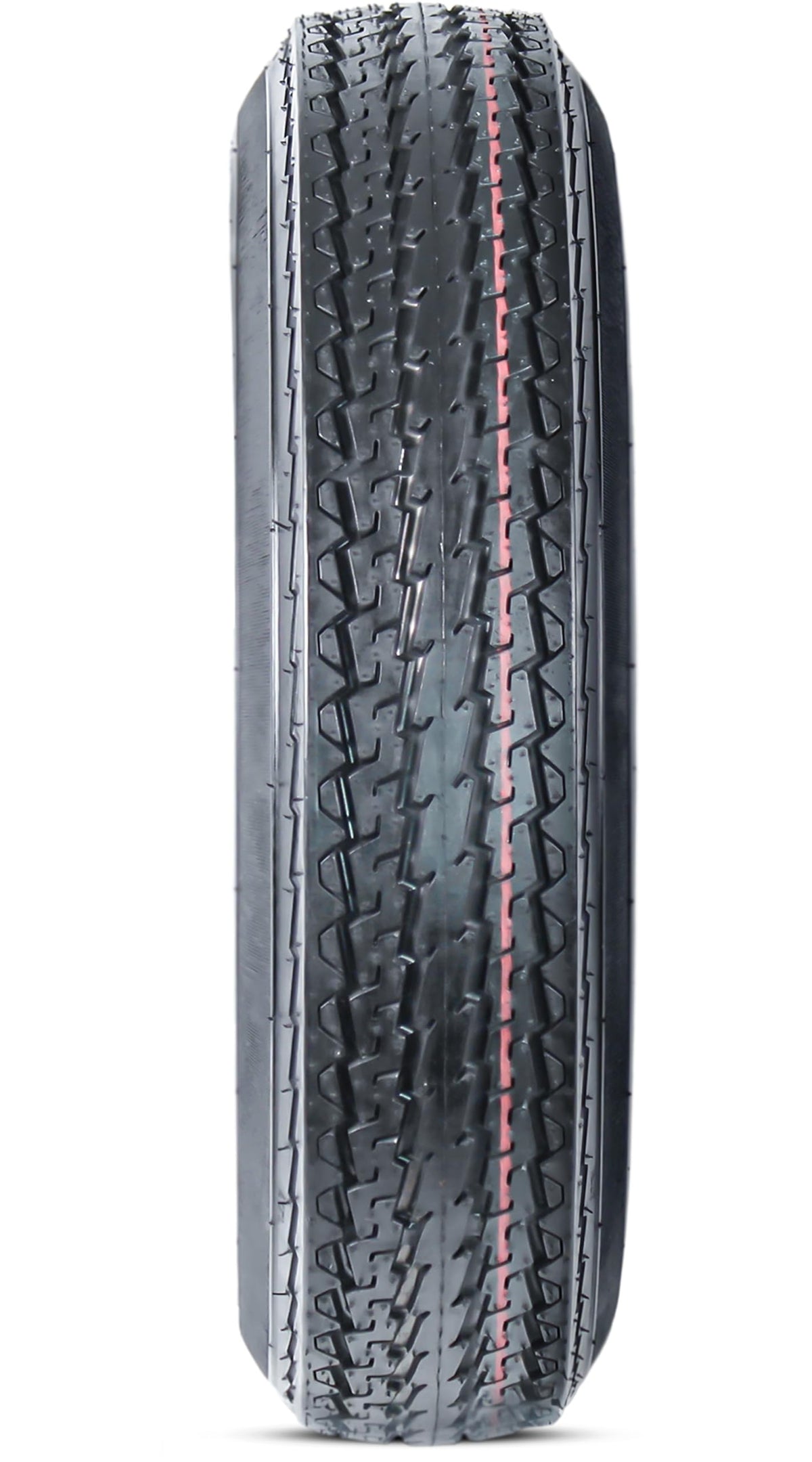 2-Pack Trailer Tire Rim Assembly 4.80-12 5 Lug Black V832