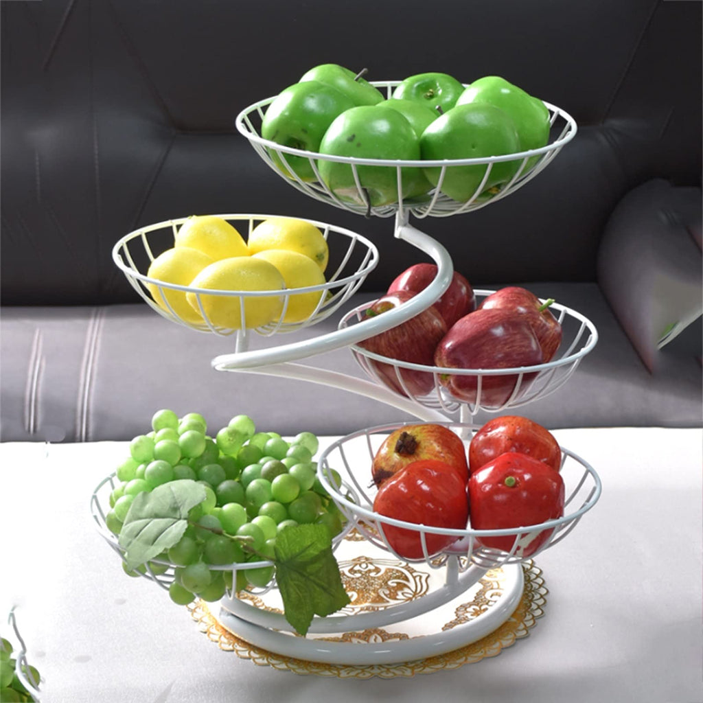 Fruit Bowl Multi-layer Fruit Tray Large Capacity F342